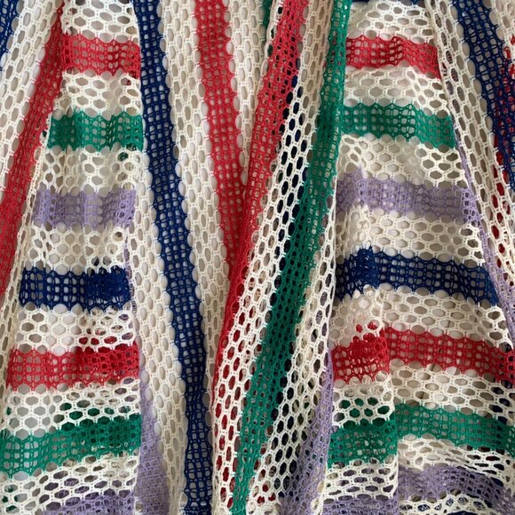 NWT Eva Franco Anthropologie Crocheted French Quarter Skirt 10 - Picture 6 of 6